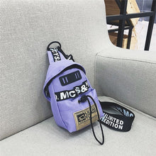 Load image into Gallery viewer, 6 Colors Men Women Nylon Crossbody Shoulder Chest Cycle Sling Bag Daily Travel Bags